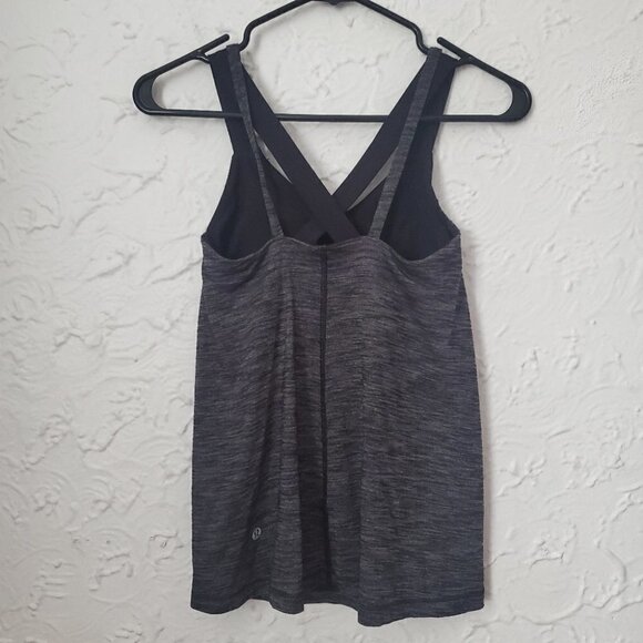 Lululemon Run For Gold Tank Heathered Black - Picture 5 of 6